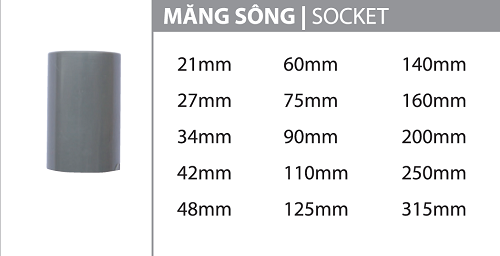 MĂNG SÔNG U.PVC 02