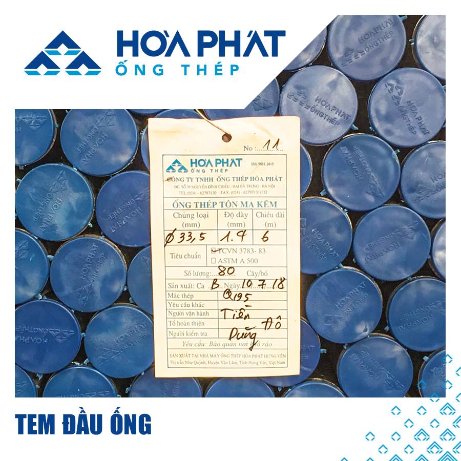 Nhận biết ống Hòa Phát