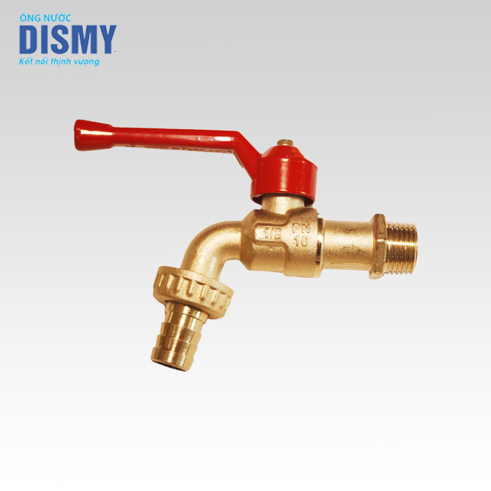 Vòi gạt đồng tay dài DISMY – PN10